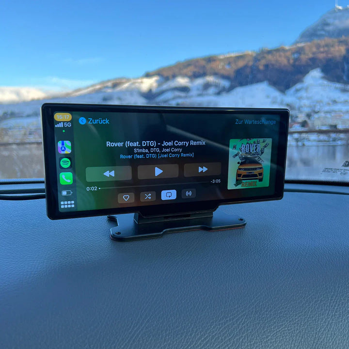 Écran tactile CarPlay & Android Auto. Installation facile. Navigation, musique, appels.