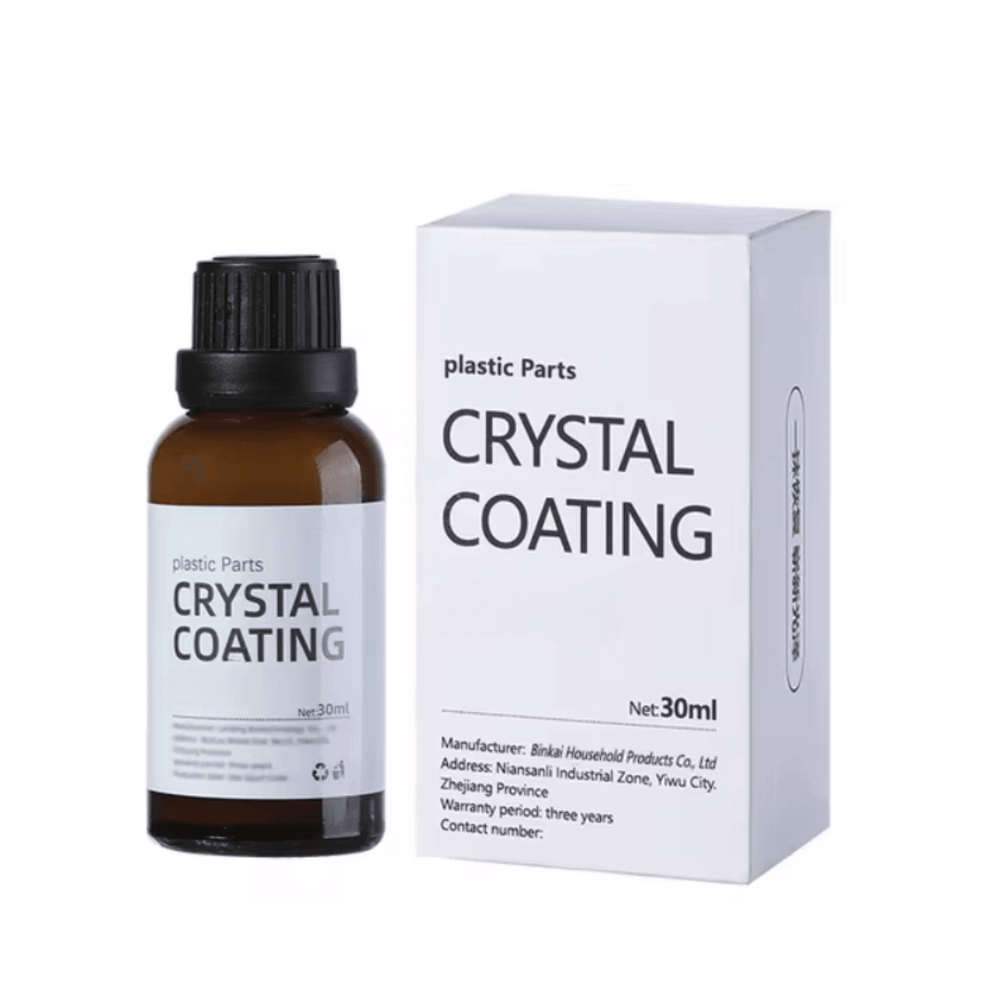 "Effaceur d'imperfection auto polyvalent au revêtement crystal, laisse une finition lisse et brillante, nettoyage rapide."