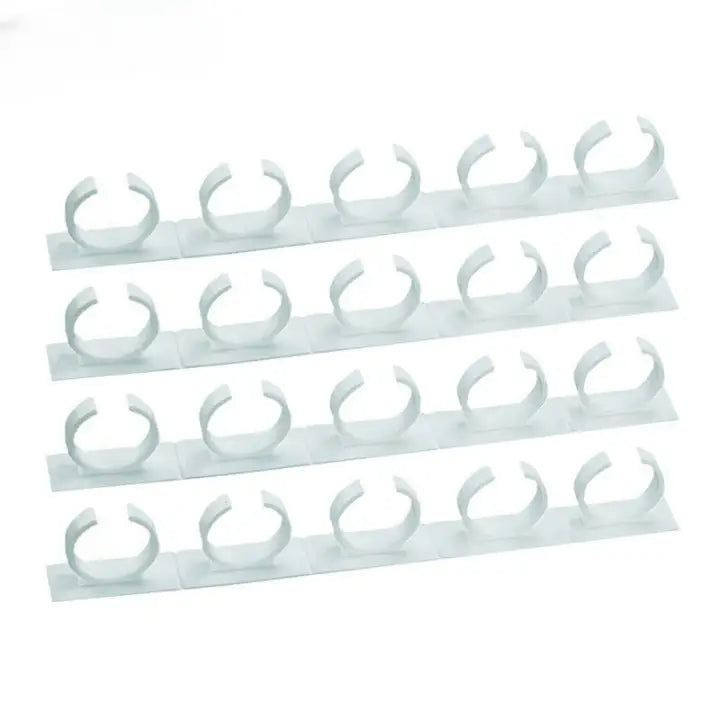 "Élégant organiseur d'épices à clipser, gain de place, pour cuisine ordonnée. Design compact, clips réglables."