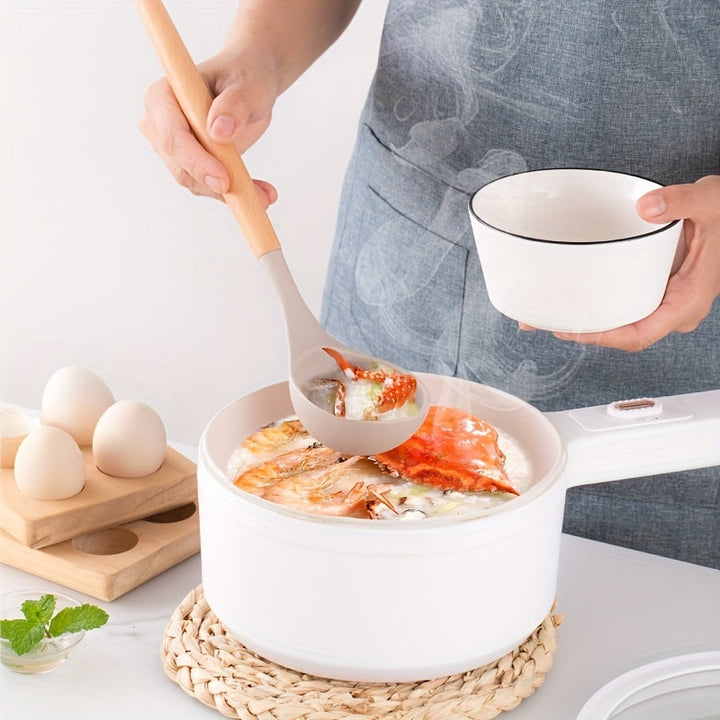 Ensemble 12 ustensiles cuisine silicone antiadhésifs.  Idéal pour mélanger, remuer.  Lavable au lave-vaisselle.