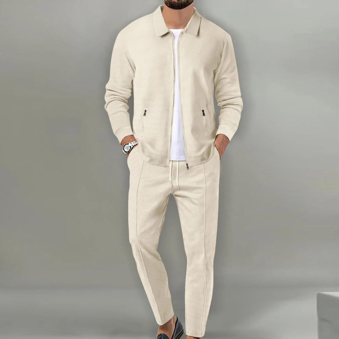 Ensemble 2 pièces homme Felix élégant, veste et pantalon pour tenue formelle, chic et habillée.