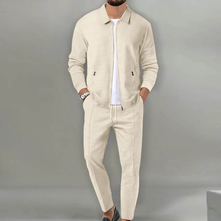 Ensemble 2 pièces homme Felix élégant, veste et pantalon pour tenue formelle, chic et habillée.