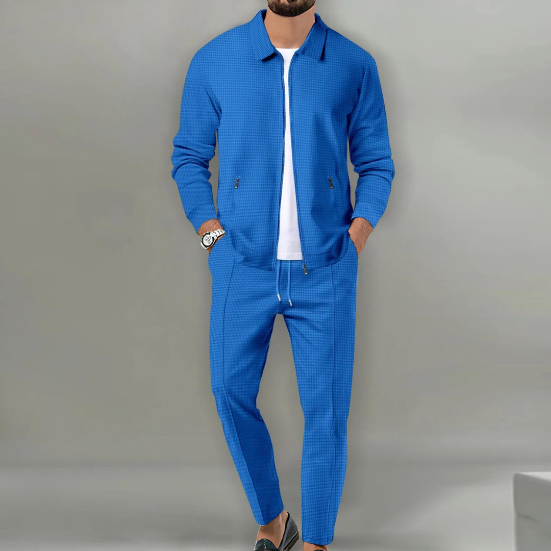 Ensemble 2 pièces Felix, tenue masculine polyvalente. Chic, élégant pour business ou cérémonie.