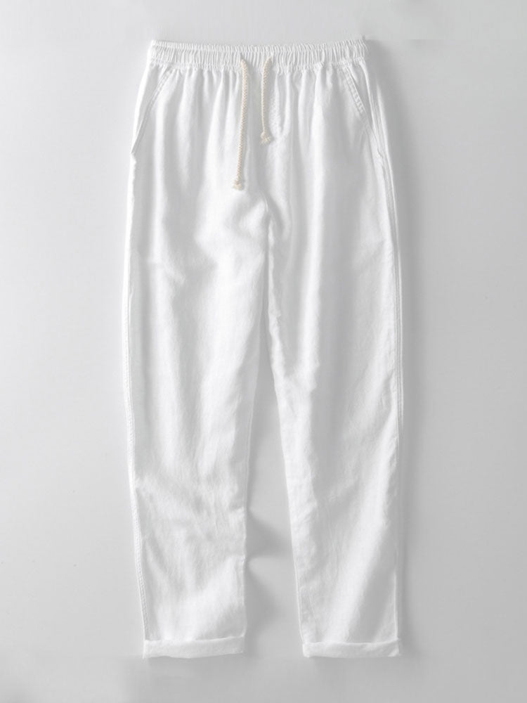 Tenue estivale homme en lin, un classique intemporel pour le confort et le style.