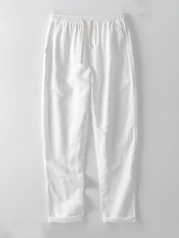 Tenue estivale homme en lin, un classique intemporel pour le confort et le style.