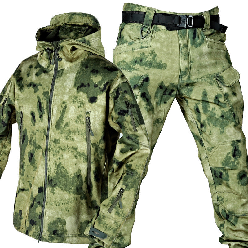 Ensemble homme Marcus hiver, imperméable et chaud, idéal pour le trekking et le plein air.