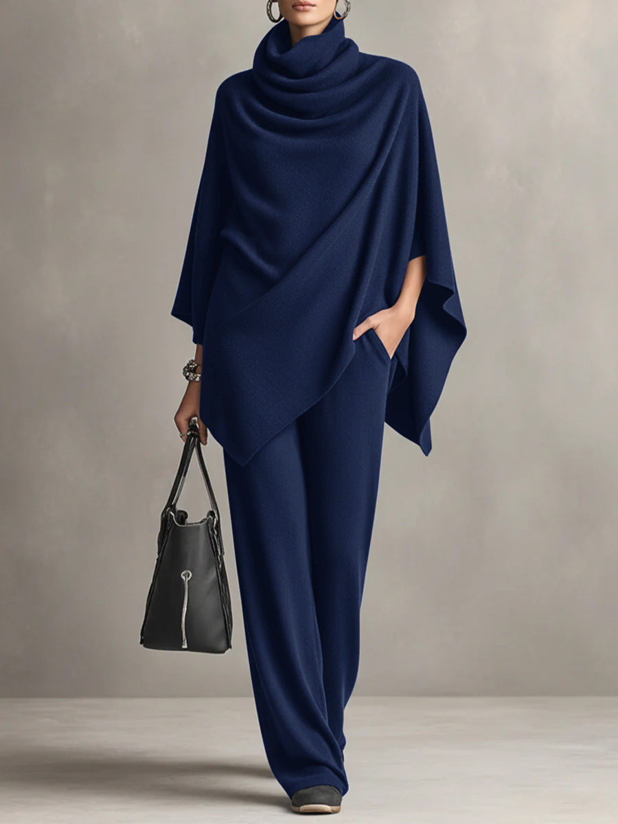 Ensemble stylé femme polyvalent, deux pièces, chic décontracté ou soirée, grand confort.