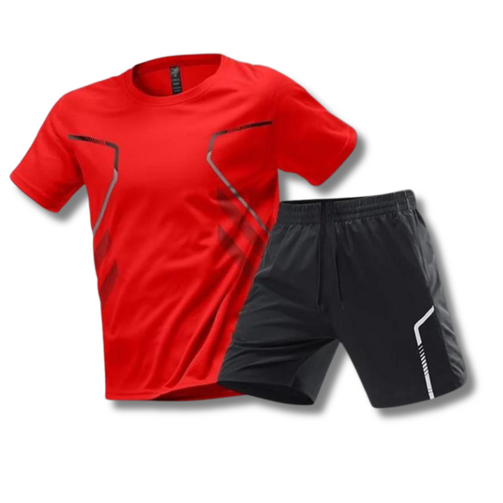 Vêtement de sport homme léger, parfait pour le tennis, padel ou course estivale. Confort et performance.