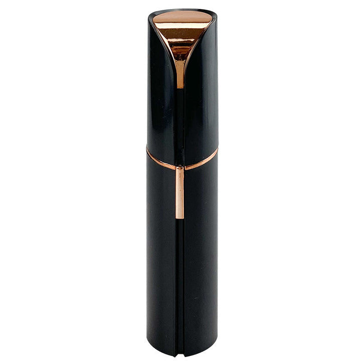 "Épilateur facial portable élégant, compact, idéal pour une peau lisse et douce; accessoire essentiel pour femmes."