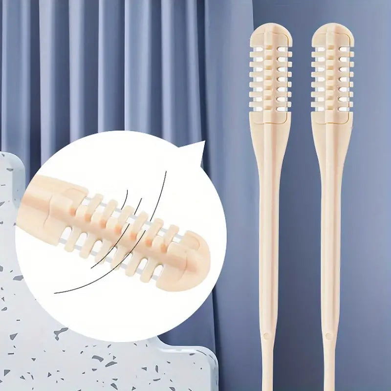 "Épilateur nasal rotatif indolore, design compact, tête 360° hygiénique, parfait pour soin nasal, épilateur portable."