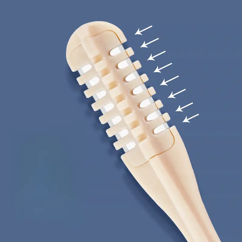 "Épilateur nasal rotatif indolore, design compact, tête 360° hygiénique, parfait pour soin nasal, épilateur portable."