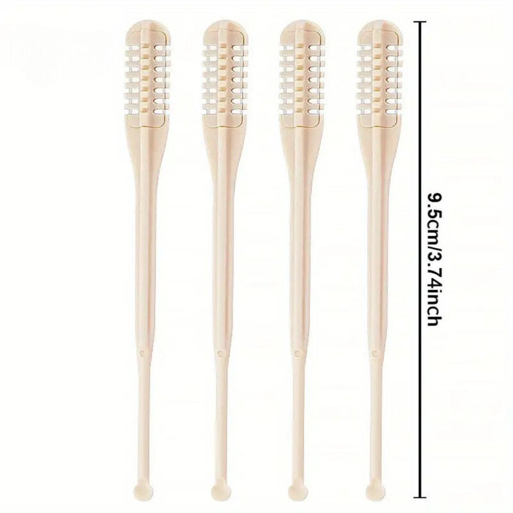 "Épilateur nasal rotatif indolore, design compact, tête 360° hygiénique, parfait pour soin nasal, épilateur portable."