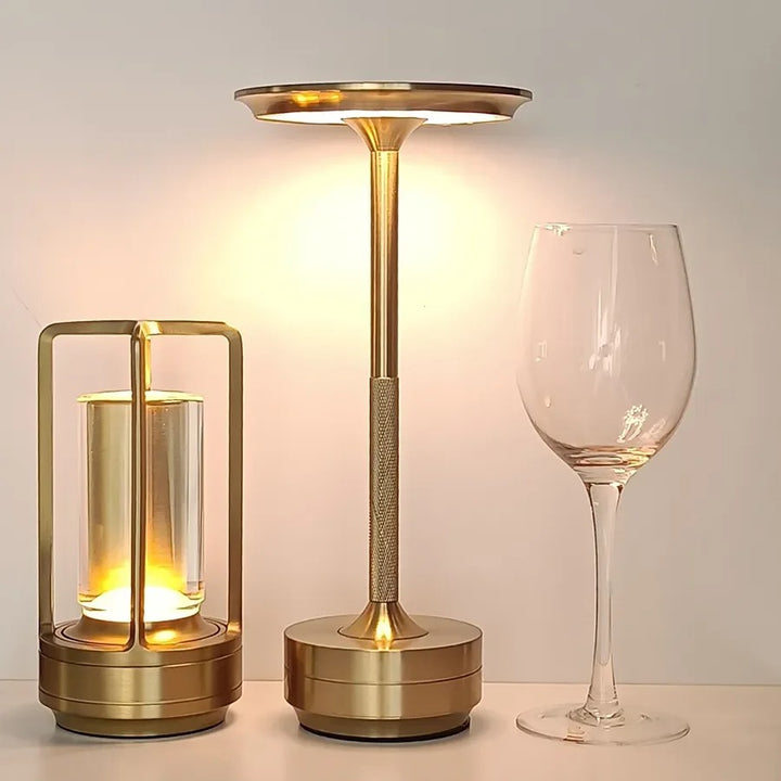 Lampe de Table Design - Rechargeable | Sans Fil | Style Moderne