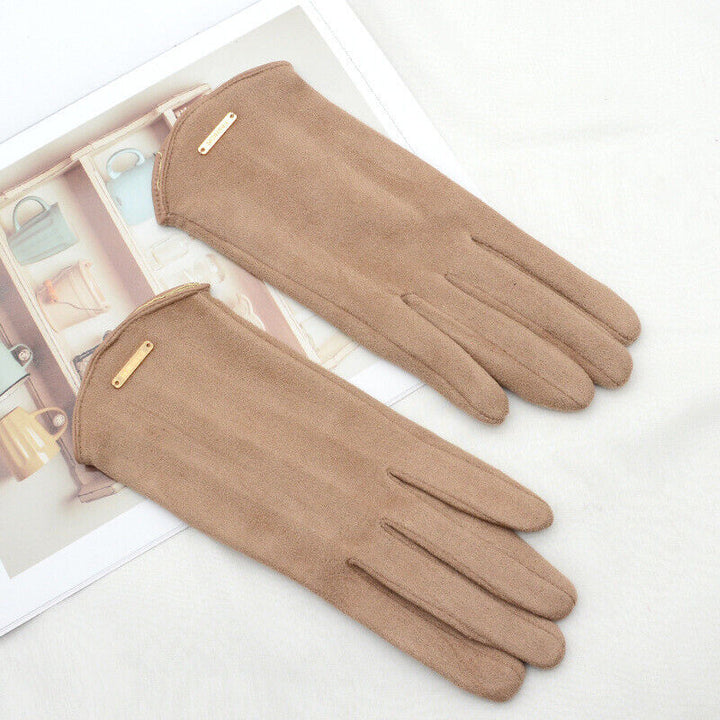 Gants polyvalents pour femmes, chauds, élégants et compatibles smartphones pendant l'hiver.