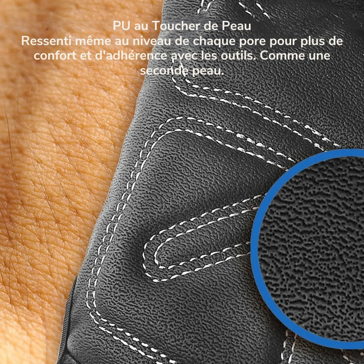 Gants de protection légers et respirants pour homme/femme, polyvalents pour jardinage et manipulation écran tactile.