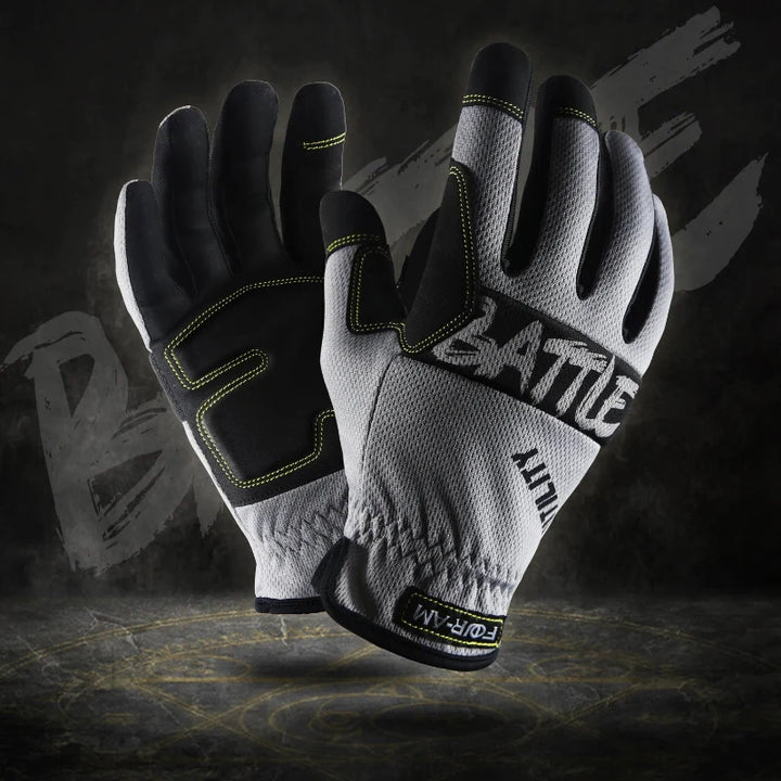 Gants de protection main robustes, antidérapants et tactiles, essentiels pour le bricolage et jardinage.