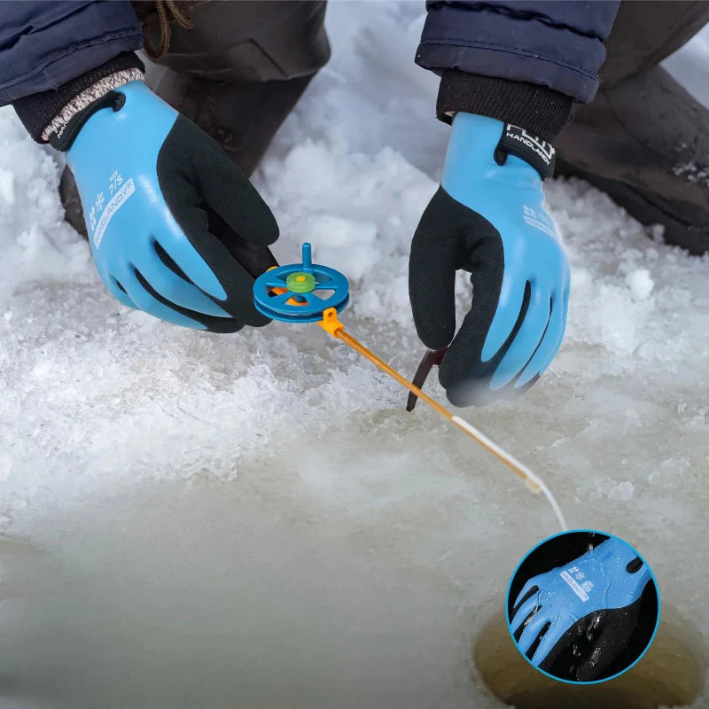 Gants de travail polyvalents, imperméables pour l'humidité et isolants contre le froid, pour hommes et femmes.