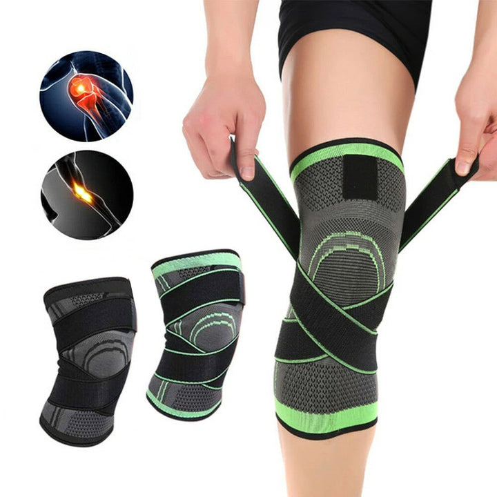 Genouillère de sport: maintien & soutien genoux, respirante, compression ciblée. Soulage douleurs articulaires.