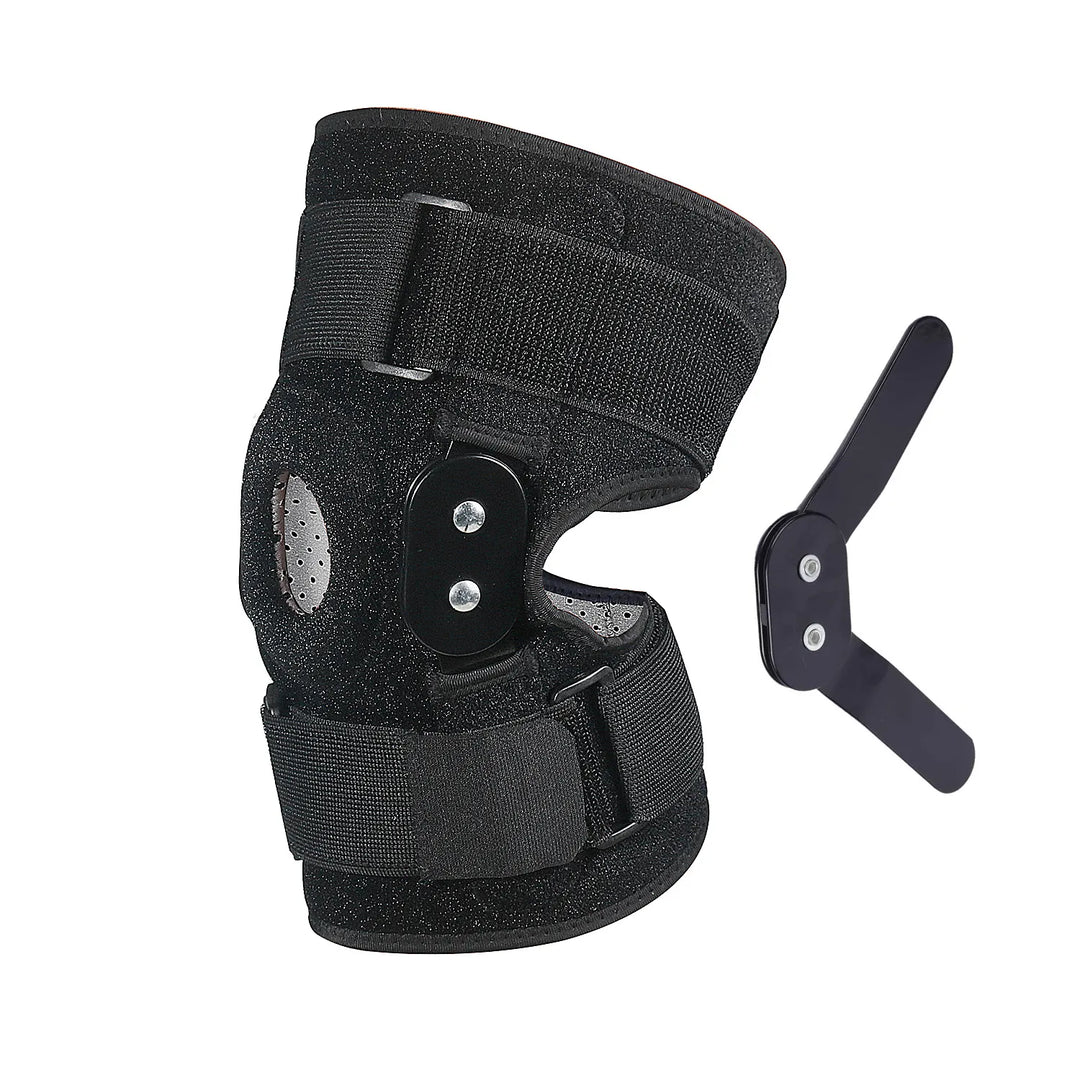 Genouillère sport ajustable, soutien articulaire renforcé. Confort et stabilité pour activités sportives et quotidiennes.