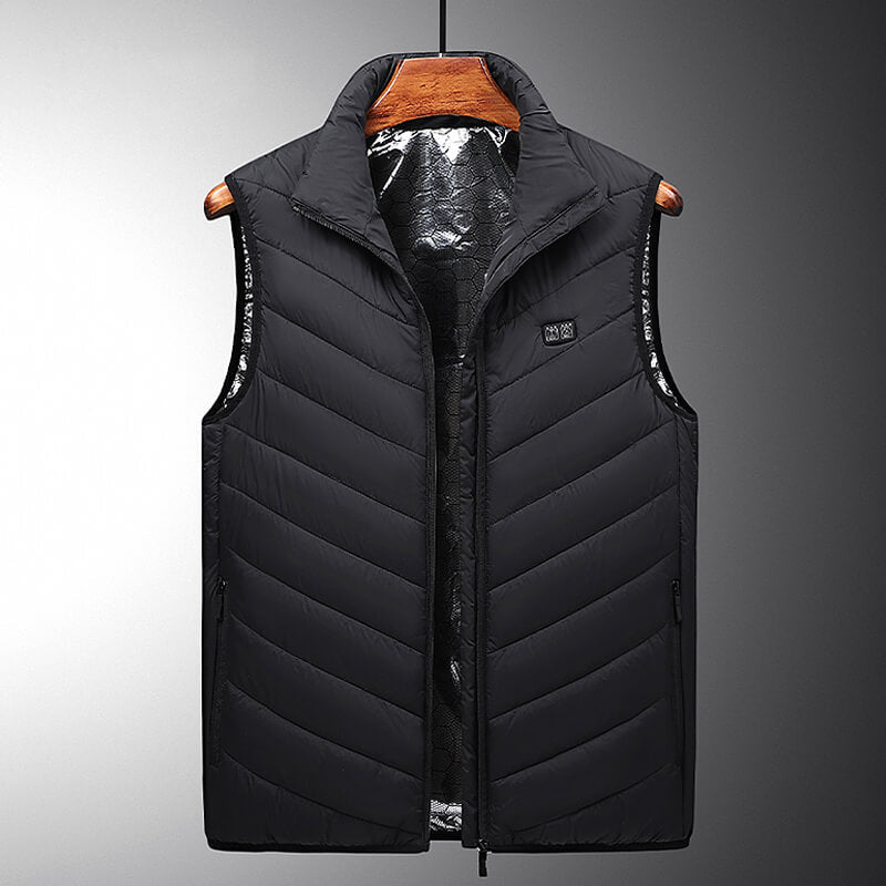 Veste chauffante homme polyvalente pour randonnée, ski ou usage quotidien en hiver. Confort thermique garanti.