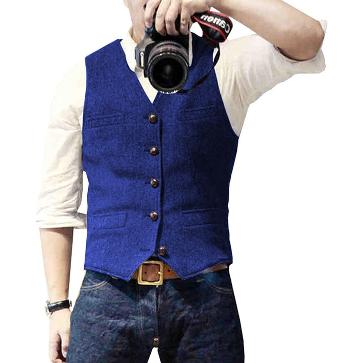 Gilet homme casual chic, coupe ajustée.  Plusieurs couleurs disponibles.