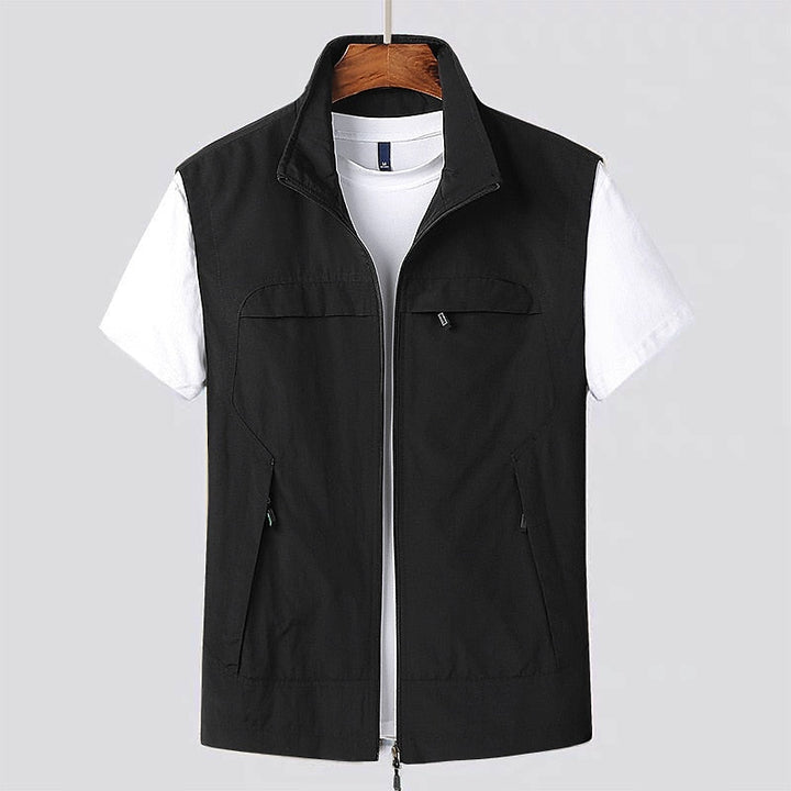 Gilet homme léger et respirant, séchage rapide. Idéal sport et loisirs.