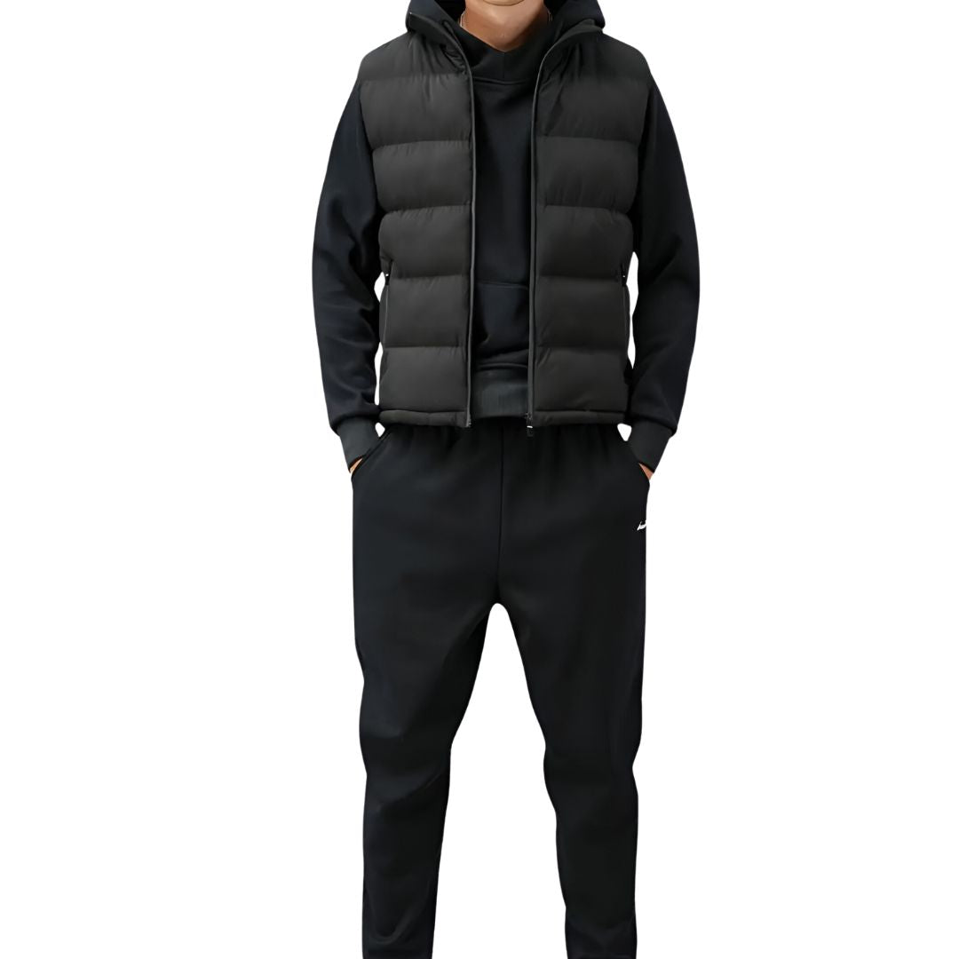 Gilet homme Orion, doudoune sans manches légère et imperméable, idéale pour l'extérieur et le sport.