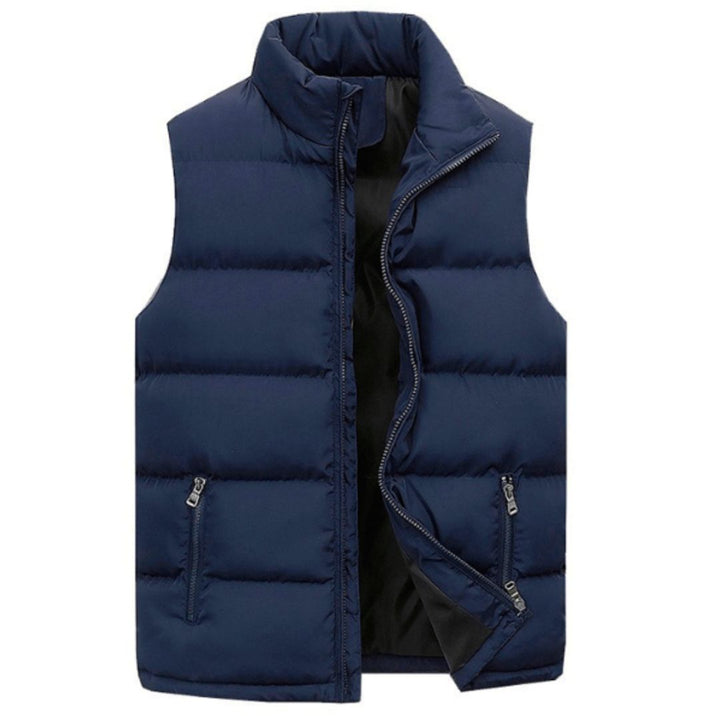 Gilet doudoune homme Orion, sans manches, léger et confortable, coupe-vent pour toute saison extérieure.