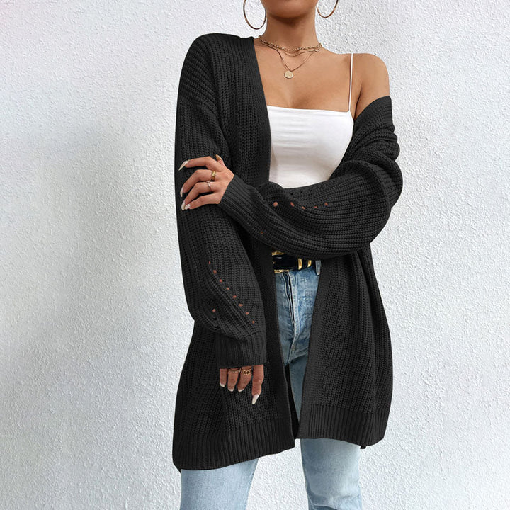 Gilet long femme, coupe élégante et confortable.  Parfait pour toutes les occasions.