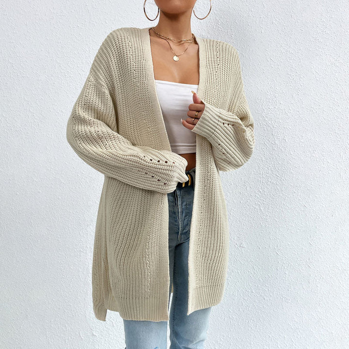 Gilet long femme, coupe élégante et confortable.  Parfait pour toutes les occasions.