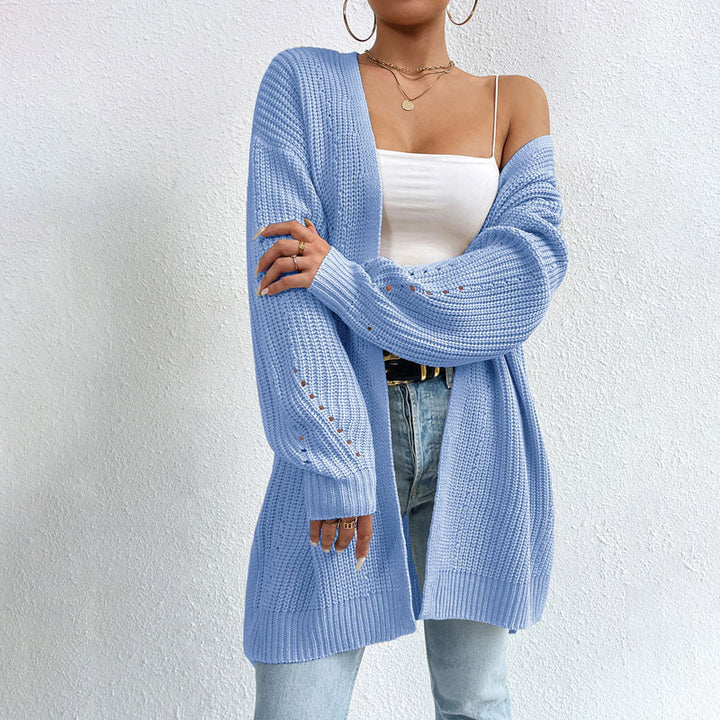 Gilet long femme, coupe élégante et confortable.  Parfait pour toutes les occasions.
