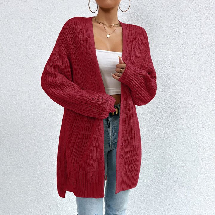 Gilet long femme, coupe élégante et confortable.  Parfait pour toutes les occasions.