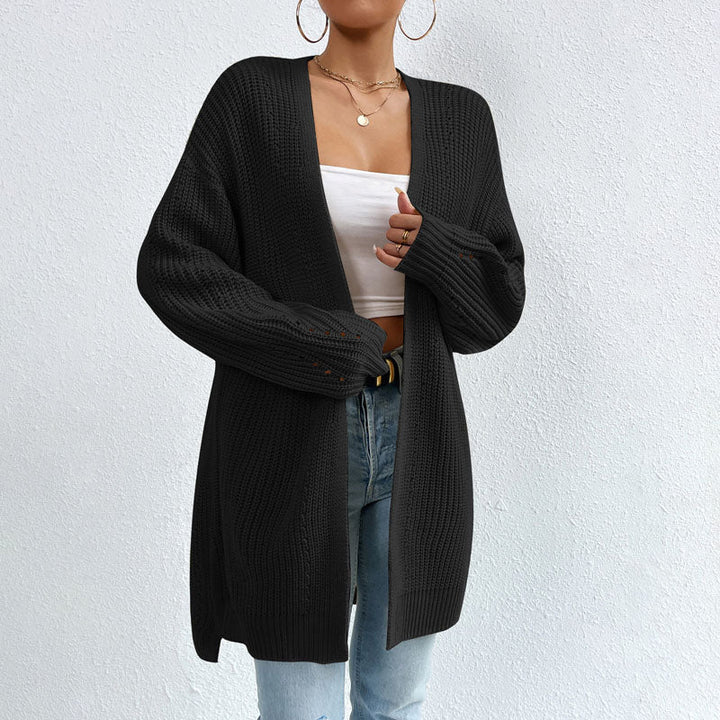Gilet long femme, coupe élégante et confortable.  Parfait pour toutes les occasions.