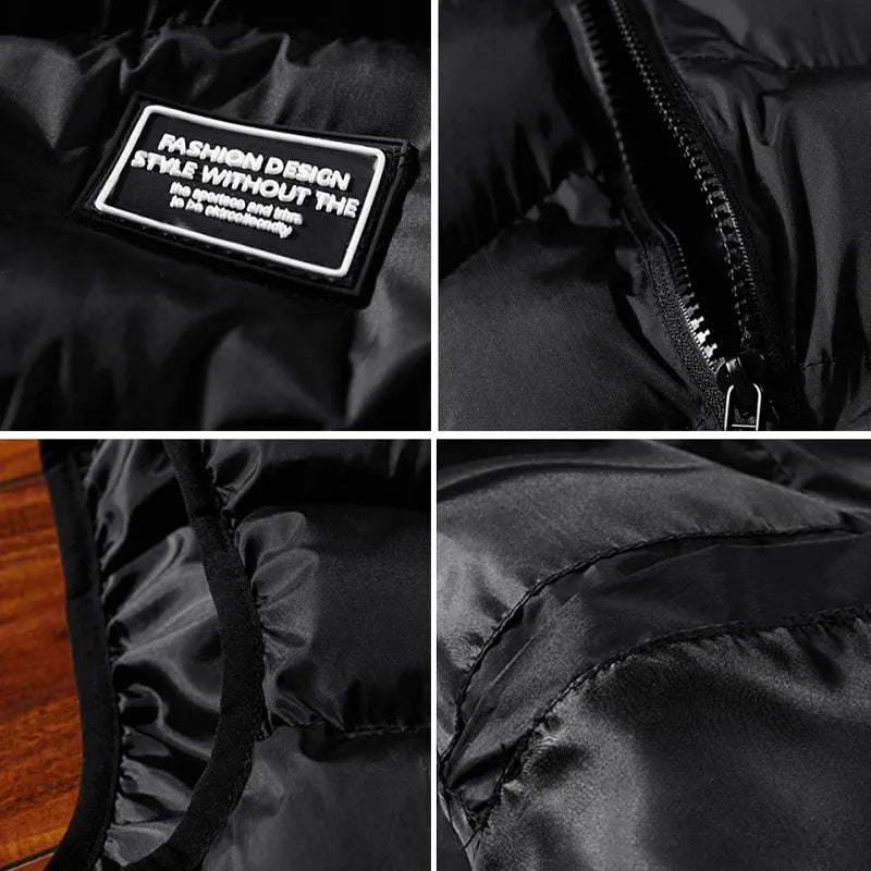 Gilet matelassé homme robuste, offrant une chaleur supérieure pour les journées fraîches d'automne et d'hiver.
