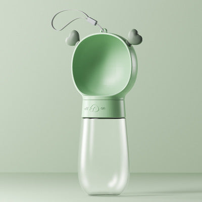 Gourde à eau pour chien, forme ourson.  Léger, durable, ouverture 10cm. Idéal pour les promenades.