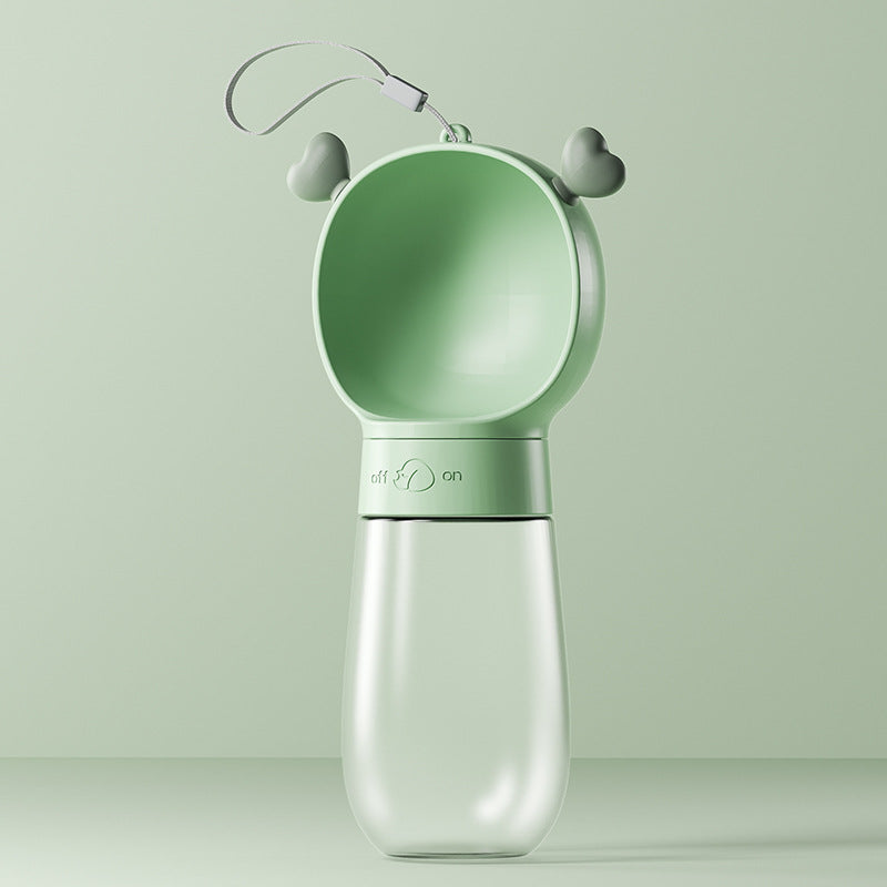 Gourde à eau pour chien, forme ourson.  Léger, durable, ouverture 10cm. Idéal pour les promenades.