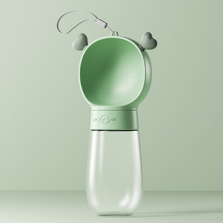 Gourde à eau pour chien, forme ourson.  Léger, durable, ouverture 10cm. Idéal pour les promenades.