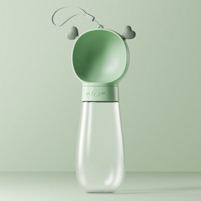 Gourde à eau pour chien, forme ourson.  Léger, durable, ouverture 10cm. Idéal pour les promenades.