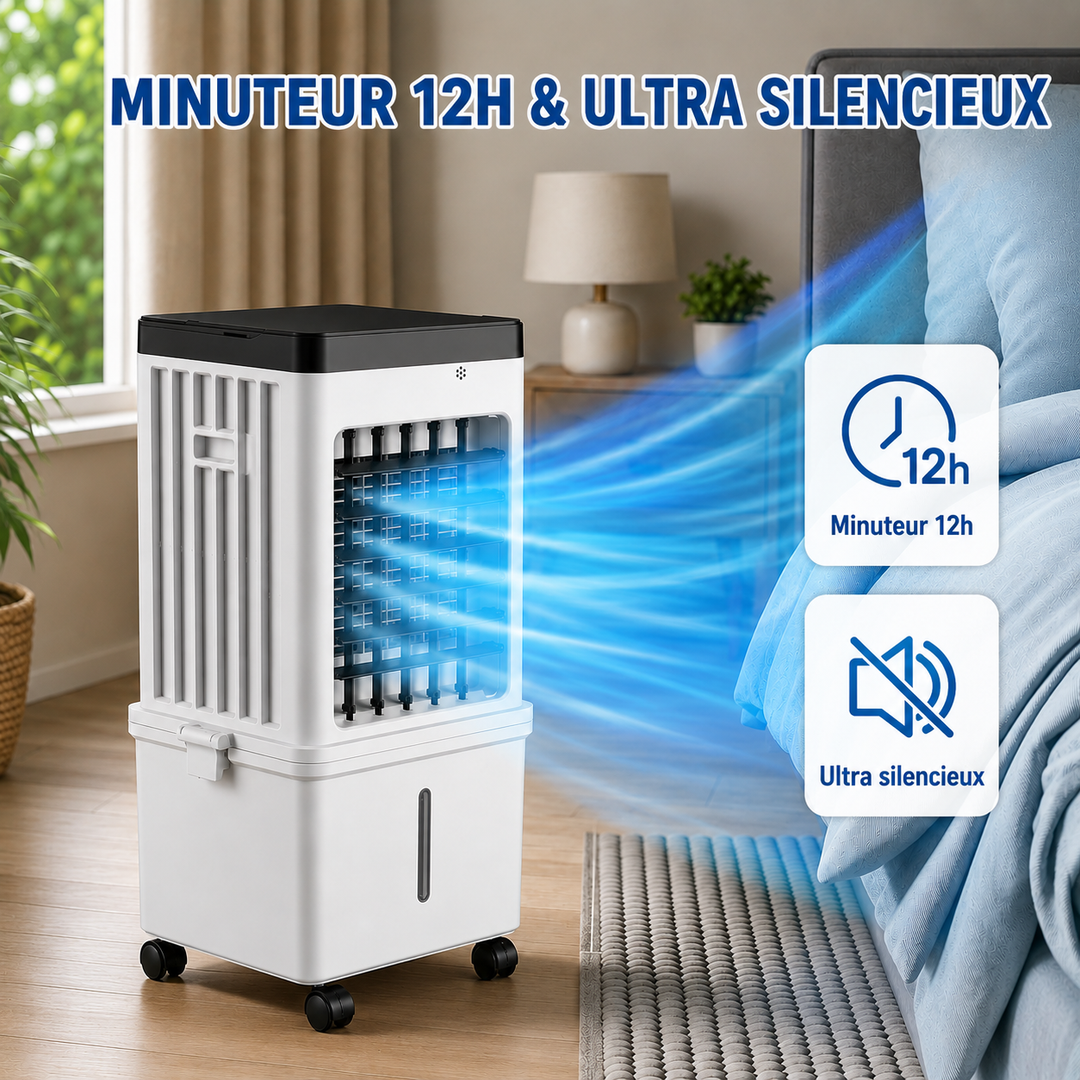 Climatiseur Portable Sans Fenêtre | Fraîcheur Instantanée