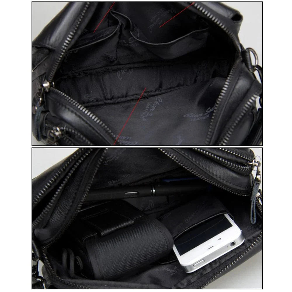 Ce grand portefeuille en cuir pour homme, couleur noir, est un accessoire de mode et organisationnel essentiel