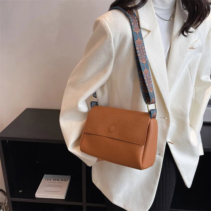 Sac bandoulière prune vintage pour femme, grand en similicuir de qualité