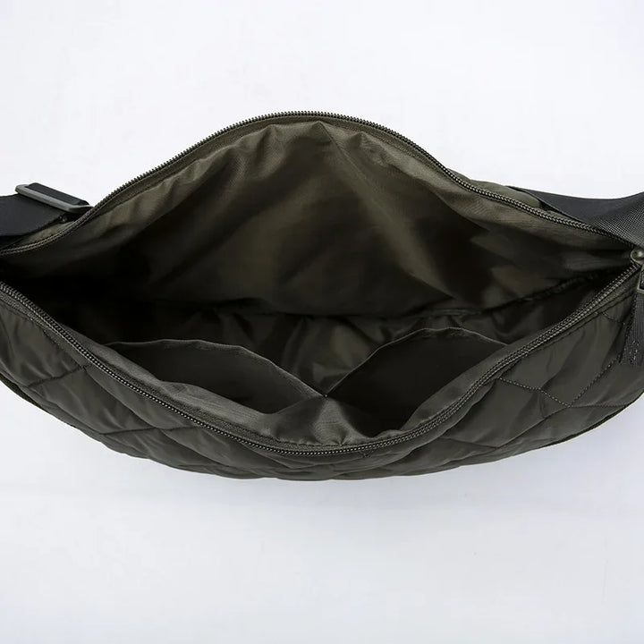 Sac bandoulière femme matelassé ultraléger, grande capacité pour un confort quotidien optimal. Un sac chic.