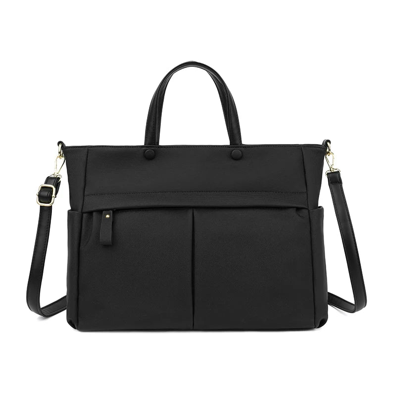 Sac à main Élise en cuir de café, grand format, élégant, pour femme, parfait pour le quotidien.