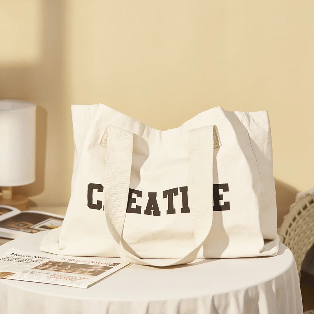 Sac cabas de plage en tissu lavable pour femme, grande capacité, parfait pour les vacances.