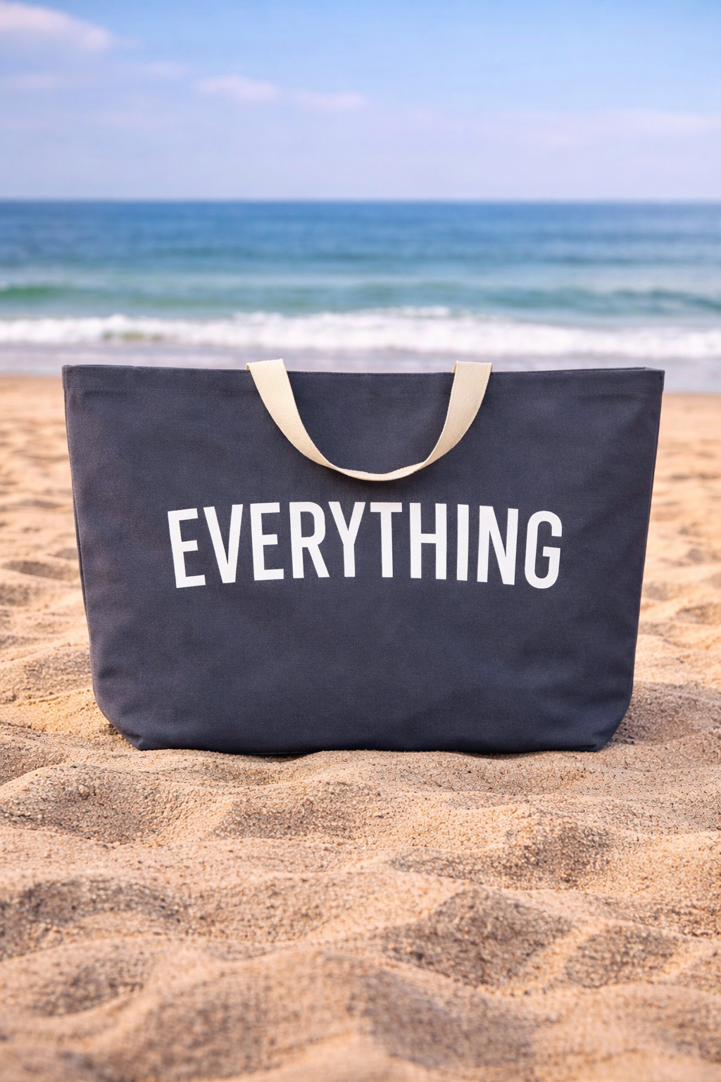 Sac de plage femme XL élégant et spacieux pour l'été, parfait pour le sable, les pique-niques et les voyages.