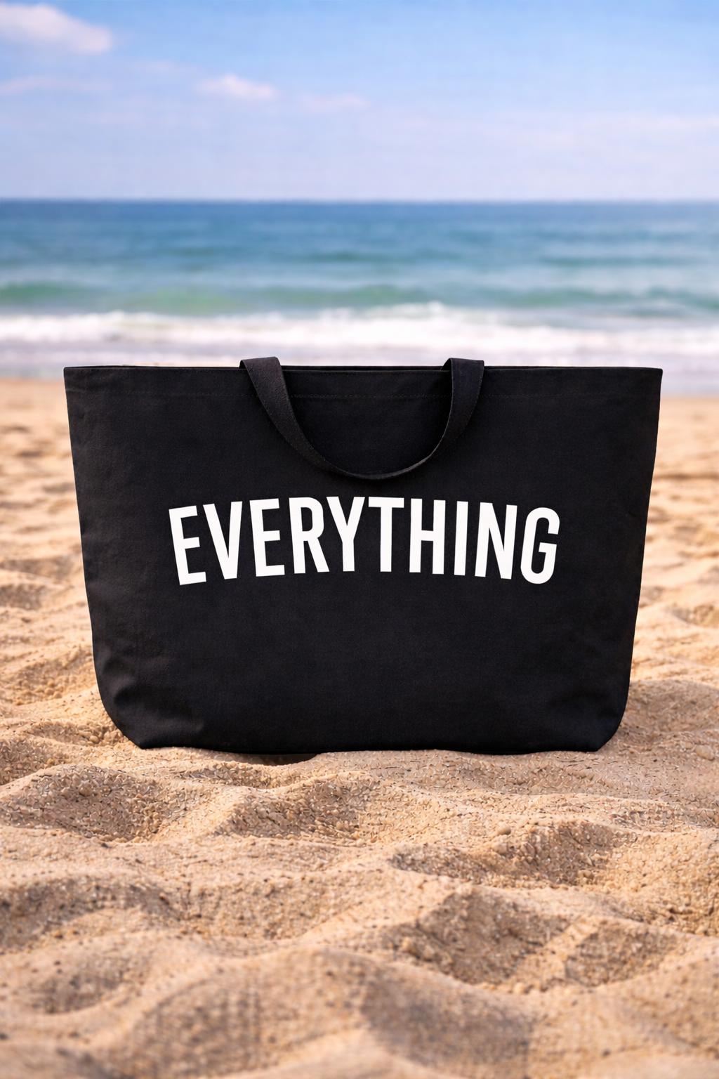 Sac cabas de plage XL pour famille, indispensable pour l'été, le voyage et transporter les affaires des enfants.