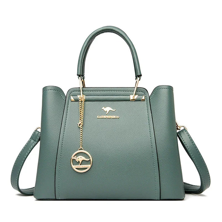Accessoire mode en cuir: grand sac à main femme élégant, design polyvalent et intemporel pour toutes occasions.