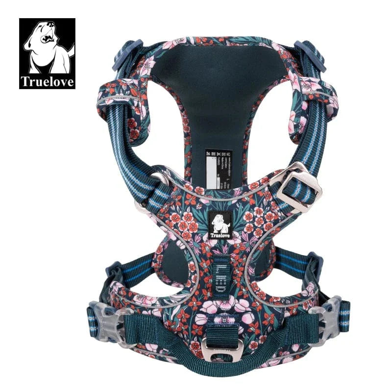 Harnais chien confortable et résistant.  Design moderne, tailles XS-XL.