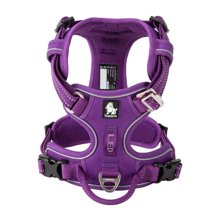 Harnais chien confortable et résistant.  Design moderne, tailles XS-XL.