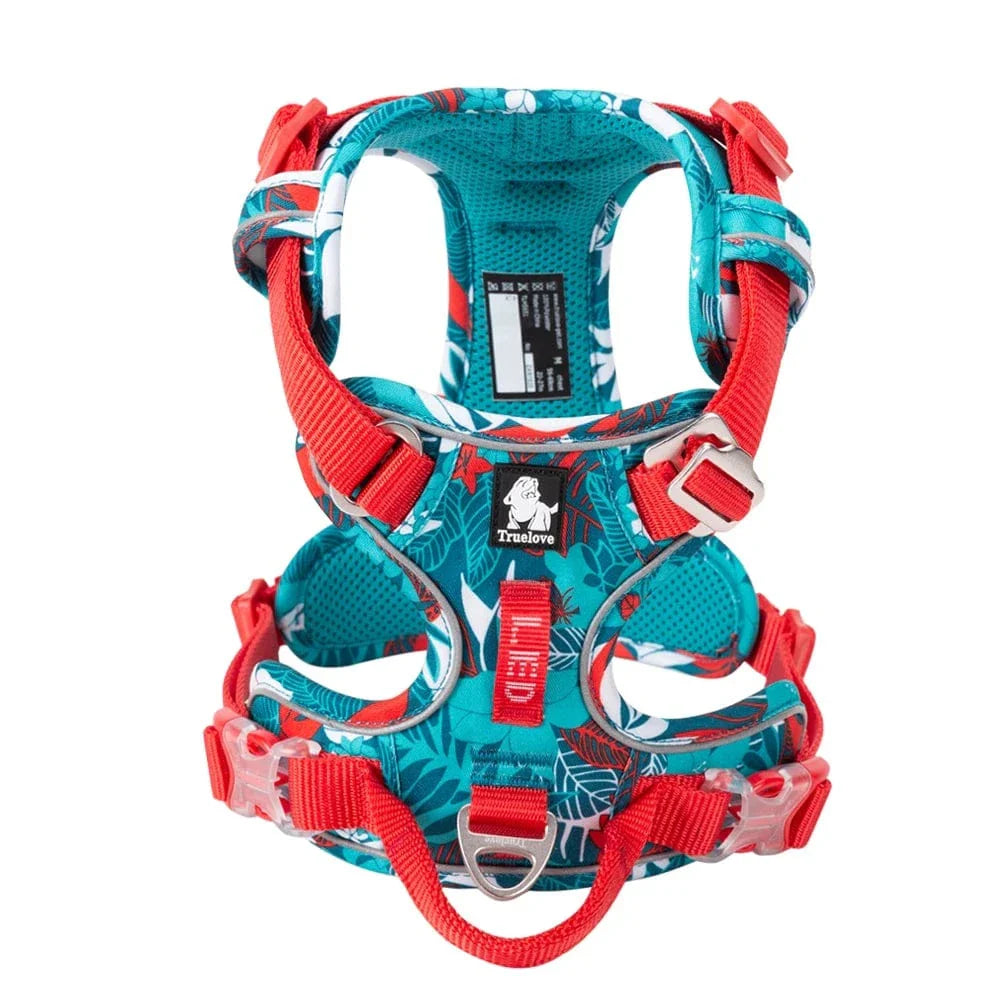 Harnais chien confortable et résistant.  Design moderne, tailles XS-XL.